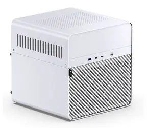 Jonsbo N2 Mini-ITX bílá / Mini-ITX / 1x USB 3.0 / 1x USB-C / bez zdroje