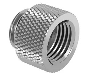 Barrow G1/4 (M-F) spojka 10mm stříbrná