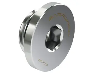 Barrow G1/4 (M) těsnící zátka stříbrná