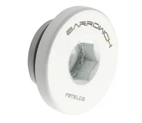 Barrow G1/4 (M) těsnící zátka bílá