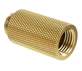 Barrow G1/4 (M-F) spojka 30mm zlatá 
