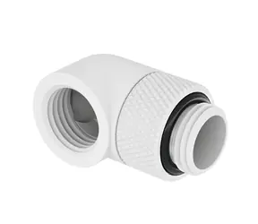 Barrow G1/4 (M-F) spojka - 90° koleno bílá 