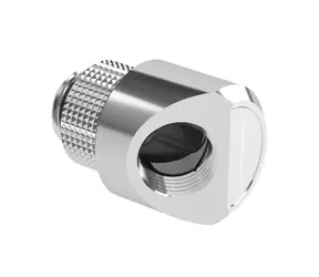 Barrow G1/4 (M-F) spojka - 45° koleno (FBWT45-MR) stříbrná 