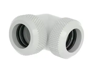 Barrow Spojka pro 12mm pevnou trubici - 90° koleno bílá