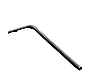 Barrow Měděná pevná trubice 14/12 délky 630mm - koleno 90° stříbrná