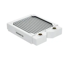 Barrow Dabel-28a radiátor 120mm bílá