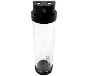 Singularity Computers PROTIUM-M-BA expanzní nádrž 200mm černá / 7x G1/4