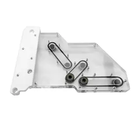 Singularity Computers Spectre 2.0 Elite boční distribuční panel bílá / 6x G1/4