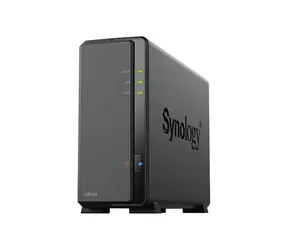 Synology DiskStation DS124 / 1x HDD / Realtek RTD1619B@1.7GHz / 1GB RAM / 2x USB 3.2 / 1x GLAN