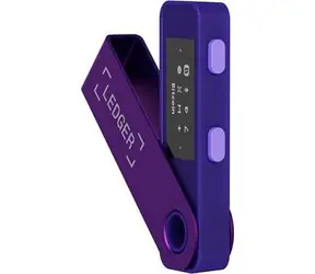 Ledger Nano S Plus Amethystově fialová / hardwarová peněženka na kryptoměny