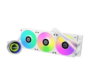 Lian Li GALAHAD II 360 Trinity bílá / 3x 120 mm / ARGB podsvícení / 300 - 2450 RPM / 35.4 dB / Intel + AMD