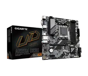 GIGABYTE A620M DS3H / A620M / AM5 / 4x DDR5 / 4x SATA III / 6x USB / 1x PCIE x16 / 1x GLAN / 1x M.2 / mATX