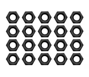 EKWB EK-Loop Nuts Set M4 Black (20pcs)