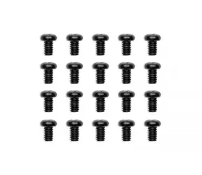 EKWB EK-Loop Phillips Head Screw Set M4x5mm - Black (20pcs)