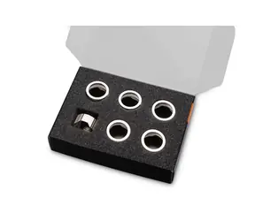 EKWB EK-Quantum Torque Compression Ring 6-Pack HDC 16 - Nickel
