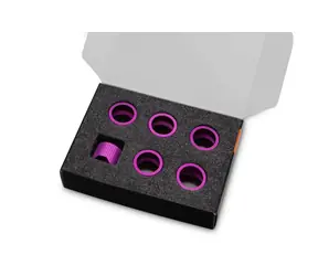 EKWB EK-Quantum Torque Compression Ring 6-Pack STC 16 - Purple