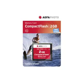 AgfaPhoto Compact Flash 120x CF 2GB / R:18 MB/s / W:10 MB/s