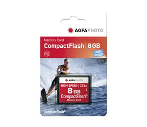 AgfaPhoto Compact Flash 233x CF 8GB / R:35 MB/s / W:20 MB/s