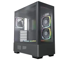 Montech Sky Two černá / ATX / 2x USBA + 1x USBC / 4x 120mm / bez zdroje / průhledná bočnice