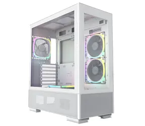 Montech Sky Two bílá / ATX / 2x USBA + 1x USBC / 4x 120mm / bez zdroje / průhledná bočnice