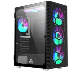 Montech X3 Glass černá / ATX / 3x USBA / 3x 140mm + 3x 120mm / bez zdroje / průhledná bočnice