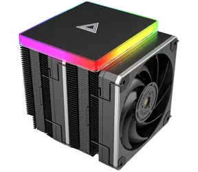 Montech METAL DT24 PREMIUM / 2x 120 mm / Hydraulic Bearing / 26 dB @ 1950 RPM / 69 CFM / ARGB / Intel + AMD