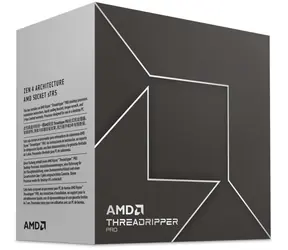 AMD RYZEN Threadripper PRO 7975WX @ 4.0GHz / Turbo 5.3GHz / 32C64T / L1 2MB L2 32MB L3 128MB / sTR5 / Zen 4 / 350W