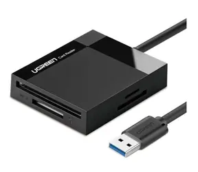 UGREEN Čtečka paměťových karet USB 3.0 SD černá / micro SD / CF / MS 