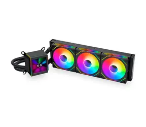 Lian Li GALAHAD II LCD 360 SL-INF černá / 3x 120 mm / ARGB podsvícení / 2100 RPM / 29 dB / Intel + AMD