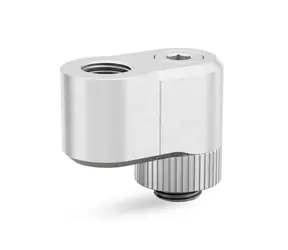 EKWB EK-Quantum Torque Double Rotary Offset 21 - Satin Titanium