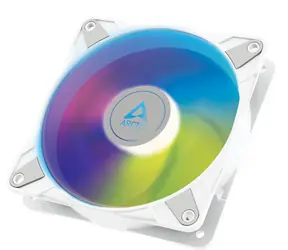 ARCTIC P12 PWM PST ARGB bílá / 120 mm / Fluid Dynamic Bearing / 200-2000 RPM / 48.8 CFM / 4-pin + 3-pin RGB