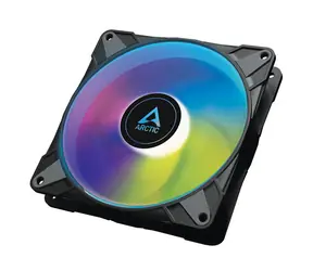ARCTIC P14 PWM PST ARGB černá / 140 mm / Fluid Dynamic Bearing / 200-1900 RPM / 68.9 CFM / 4-pin + 3-pin RGB