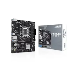 ASUS PRIME H610M-K / H610 / LGA 1700 / 2x DDR5 / PCIEx16 / 1x GLAN / mATX