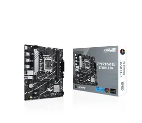 ASUS PRIME B760M-R D4 / B760 / LGA 1700 / 2x DDR4 / PCIEx16 / 1x 2.5GLAN / mATX 