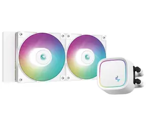 DEEPCOOL LE520 bílá / 2x 120mm / 500-2250 RPM / Intel + AMD