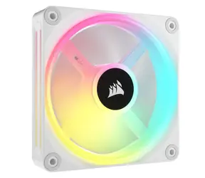 Corsair iCUE LINK QX120 RGB bílá / Fluid Dynamic Bearing / 400-2400 RPM / 63.1 CM / RGB / 4-pin