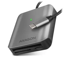 AXAGON CRE-S3C, USB-C 3.2 Gen 1 - SUPERSPEED čtečka karet, 3-slot & lun SD/microSD/CF, podpora UHS-II / doprodej