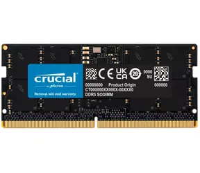 Crucial 24GB (1x24GB) DDR5 5600MHz / DDR5 / SO-DIMM / CL46 / 1.1V