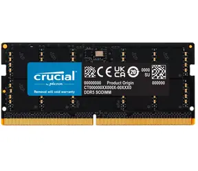 Crucial 32GB (1x32GB) DDR5 5600MHz / DDR5 / SO-DIMM / CL46 / 1.1V