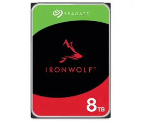 Seagate IronWolf NAS 8TB /  HDD / 3.5" / SATA III / 5 400 rpm / 256MB cache / 3y 