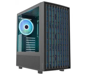 MODECOM Breeze ARGB Flow černá / ATX / 1x USB-C 3.2 / 2x USB 3.2 / 4x 140mm / bez zdroje / průhledná bočnice