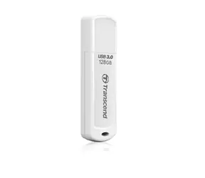 Transcend JetFlash 730 128GB bílá / Flash Disk / USB 3.1 Gen 1