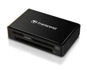 Transcend RDF8 čtečka paměťových karet černá / USB-A 3.1 Gen 1 / SDXC / microSDXC / CompactFlash / UHS-I
