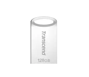 Transcend JetFlash 710S 128GB stříbrná / Flash Disk / USB 3.1 Gen 1
