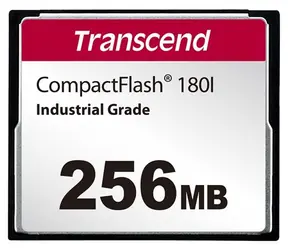 Transcend CF180I Compact Flash Karta 256MB / R: 85MBs / W: 70MBs 
