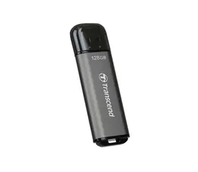 Transcend JetFlash 920 128GB šedá / Flash Disk / USB 3.2 Gen 1 / R: 420MBs / W: 400MBs