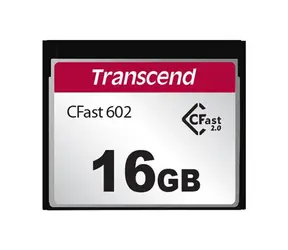Transcend CFX602 Compact Flash Karta 16GB / R: 500MBs / W: 350MBs 