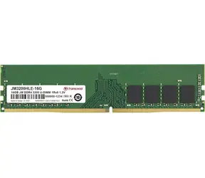 Transcend JetRam 16GB (1x16GB) 3200MHz / U-DIMM / DDR4 / CL22 / 1.2V / 1Rx8