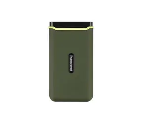 Transcend ESD380C Externí SSD 4TB zelená / USB-C 3.2 Gen 2x2 / R: 2000MBs / W: 2000MBs