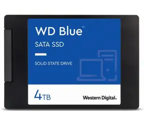 WD Blue SA510 4TB / 2.5" SATA III / SATA 6Gbps / R: 560MBps / W: 530 MBps / TLC / 5y